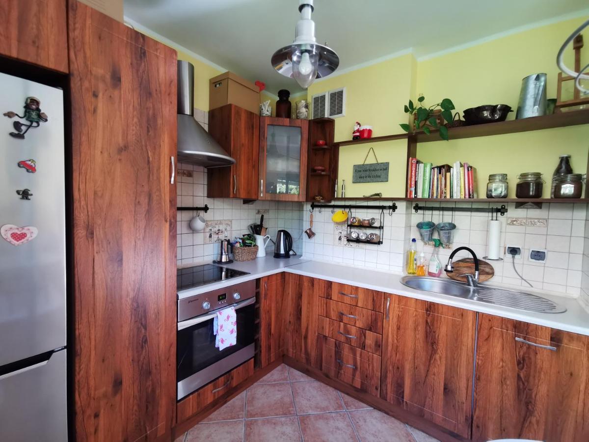 Przytulna Kawalerka Z Ogrodem Apartment กดัญสก์ ภายนอก รูปภาพ