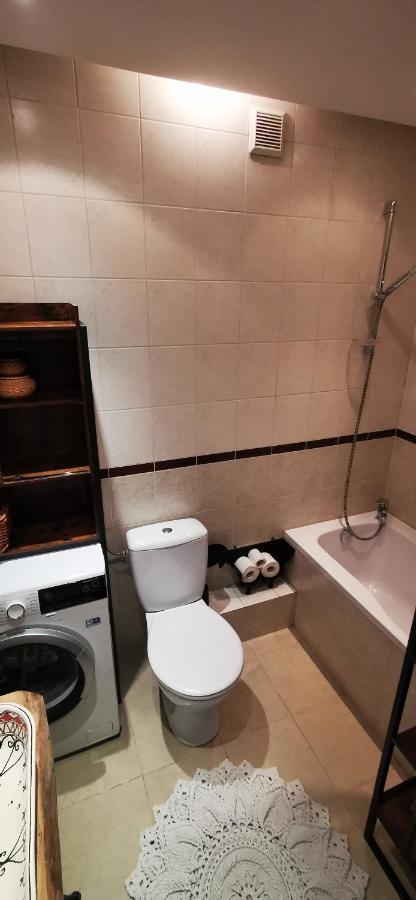 Przytulna Kawalerka Z Ogrodem Apartment กดัญสก์ ภายนอก รูปภาพ